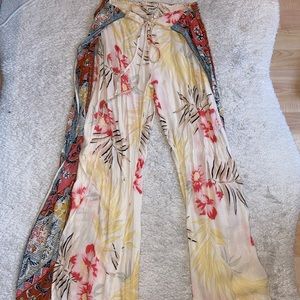 Billabong beach flowy pants